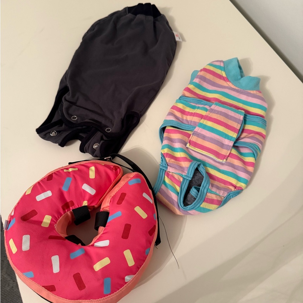 Colorful Striped Kids Accessory Set
